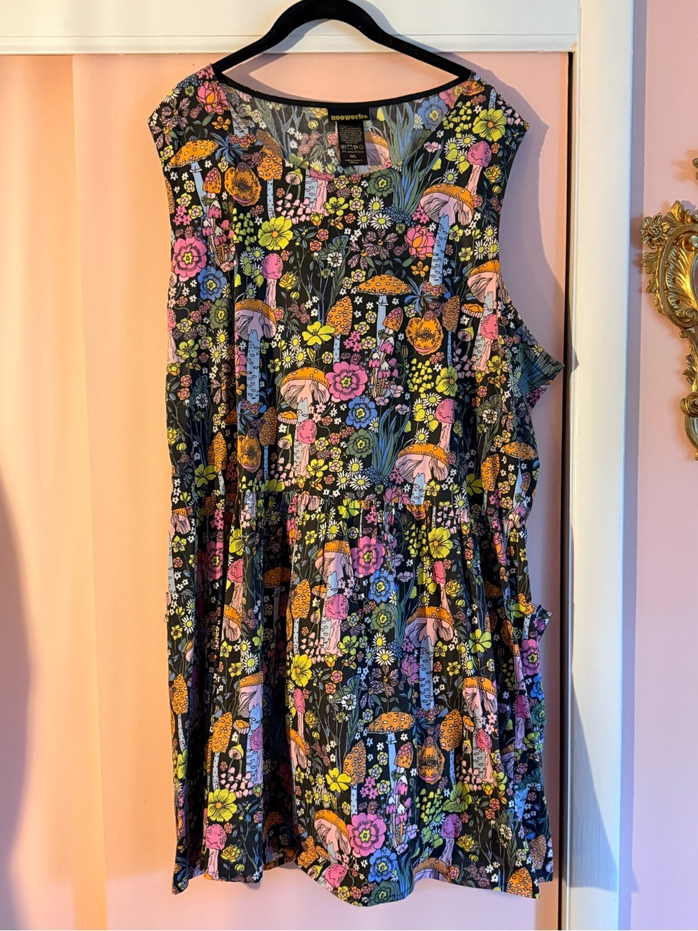 Nooworks Magical Mushrooms Big Pocket Dress - 5X